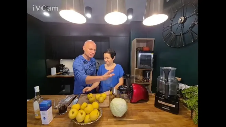 Kolorowy Detox · dzień 5 · przygotowanie soku
